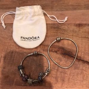 Pandora bracelet set